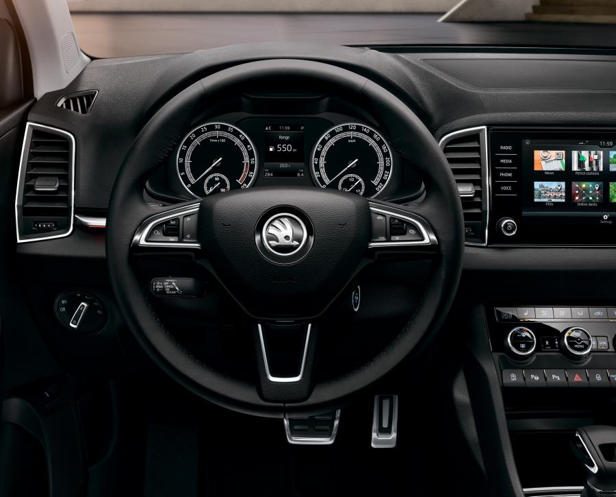 Панель приборов Skoda Karoq 2020 года  (CIS) (фото 12 из 40)